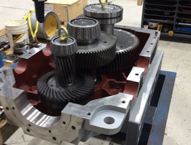 Chemical Mixer Gearbox Repair
